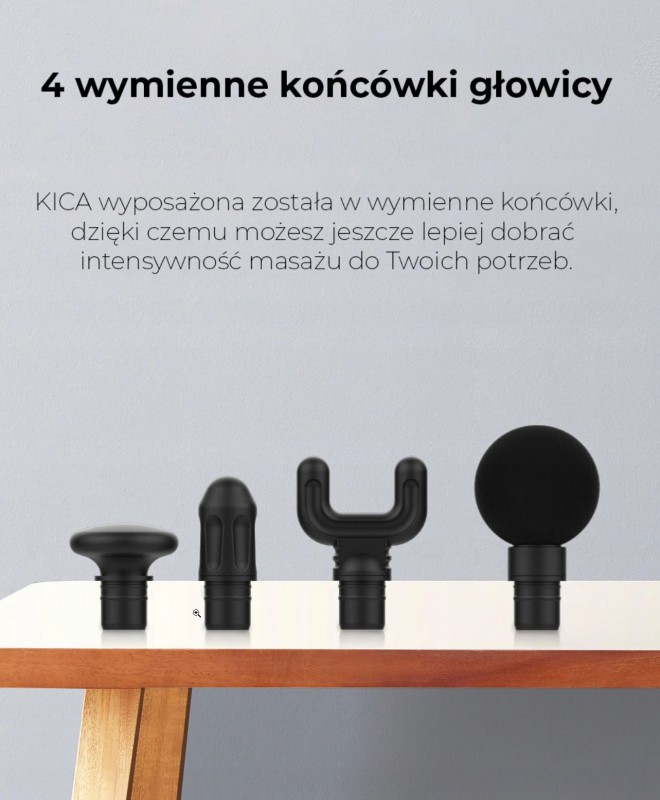 Kica Masażer Wibracyjny 4w1 od FeiyuTech