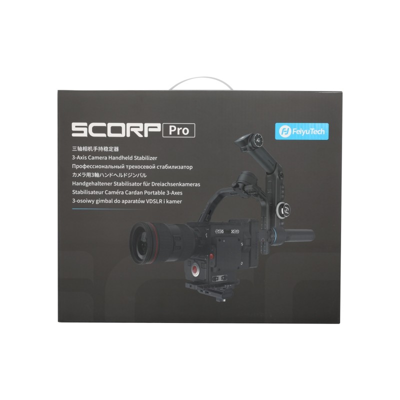 Gimbal ręczny FeiyuTech F4 Scorp Pro do aparatów VDSLR