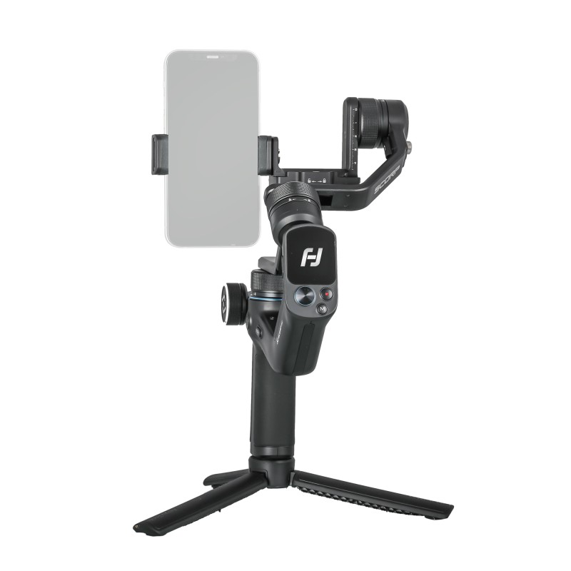 Gimbal ręczny FeiyuTech Scorp F1 mini do smartfonów, kamer sportowych i aparatów bezlusterkowych